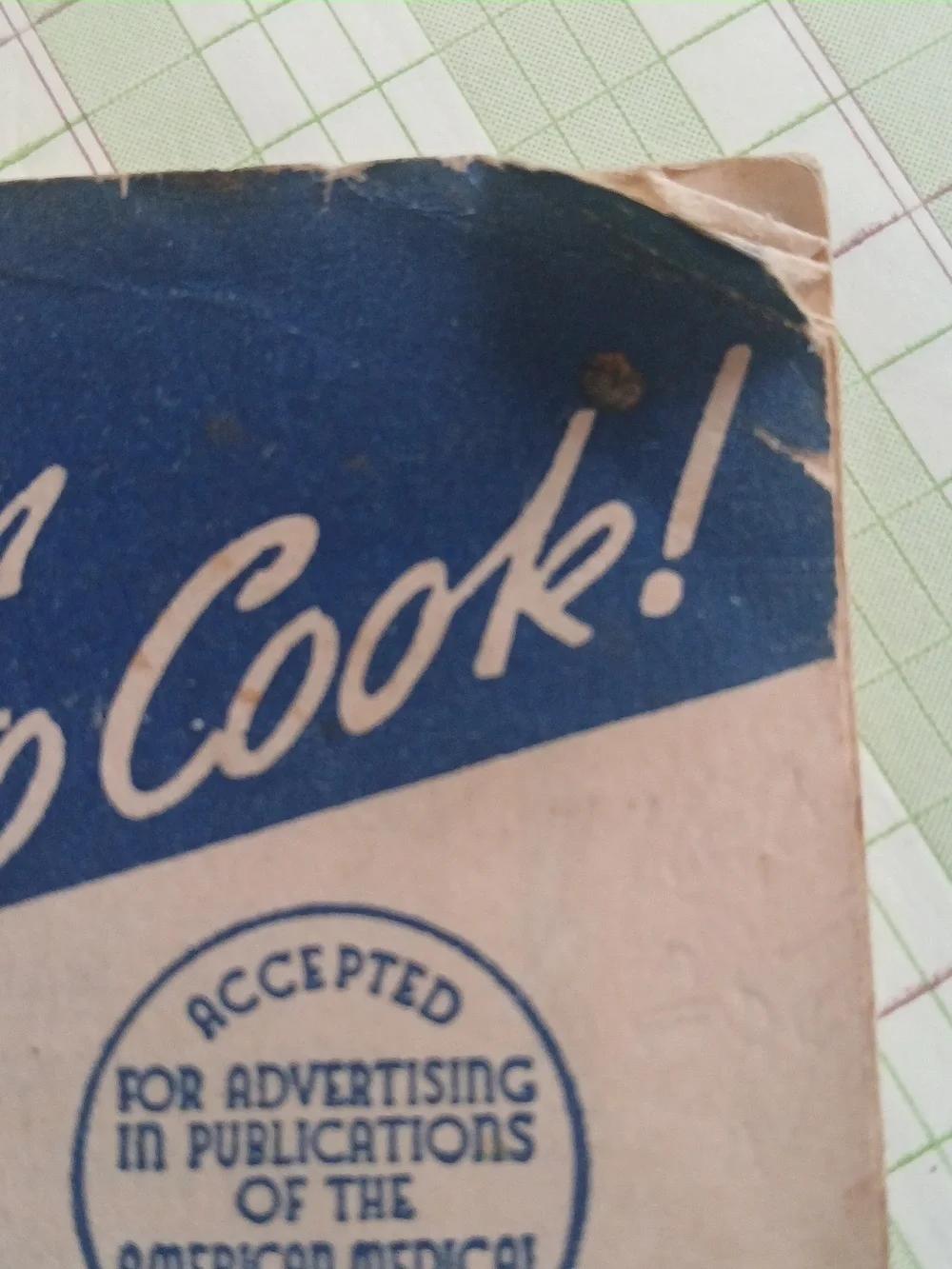 Vintage 40's Instruction & Recipe Booklet 